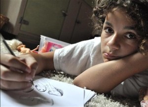 lucile autistica artista 1