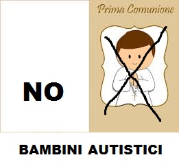prima comunione negata bambino autistico