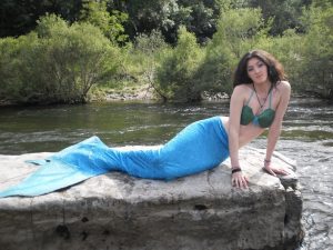 Tania artista e sirenetta Asperger